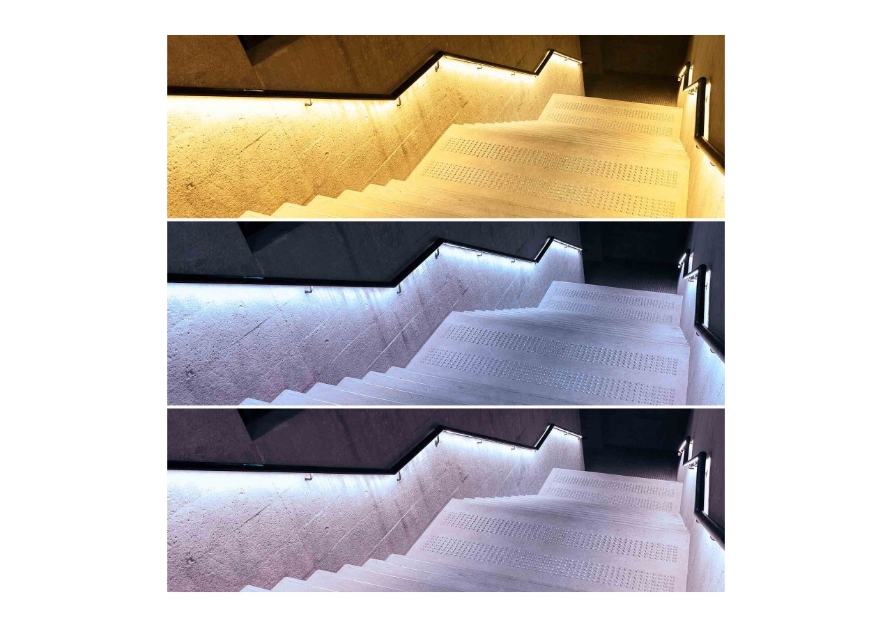 Ruban LED 24V DC-12W/m-Monochrome-12mm-IP67-5m-SMD2835 60 puces/m - B1653-IP67-BN - Barcelona LED