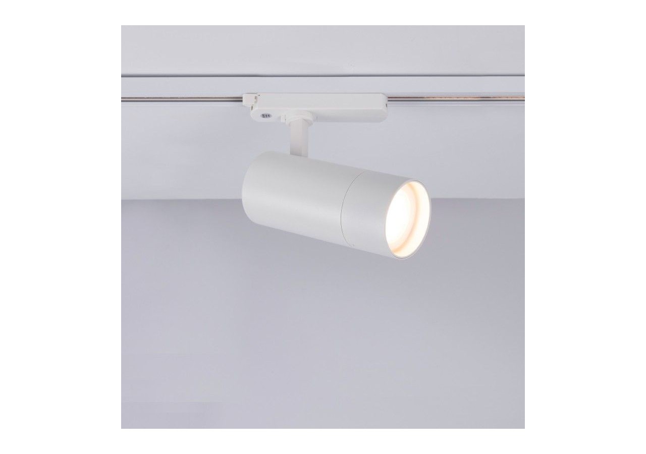 Spot LED sur rail monophasé CCT 25W-COB-Ouverture réglable 24-60 degrés - L6006-CCT-B - Barcelona LED