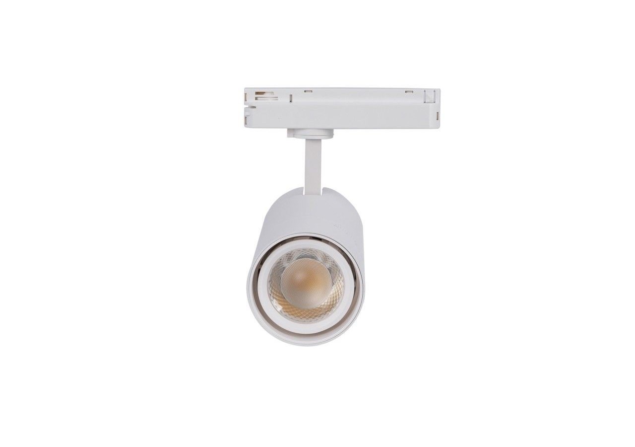 Spot LED sur rail monophasé CCT 25W-COB-Ouverture réglable 24-60 degrés - L6006-CCT-B - Barcelona LED