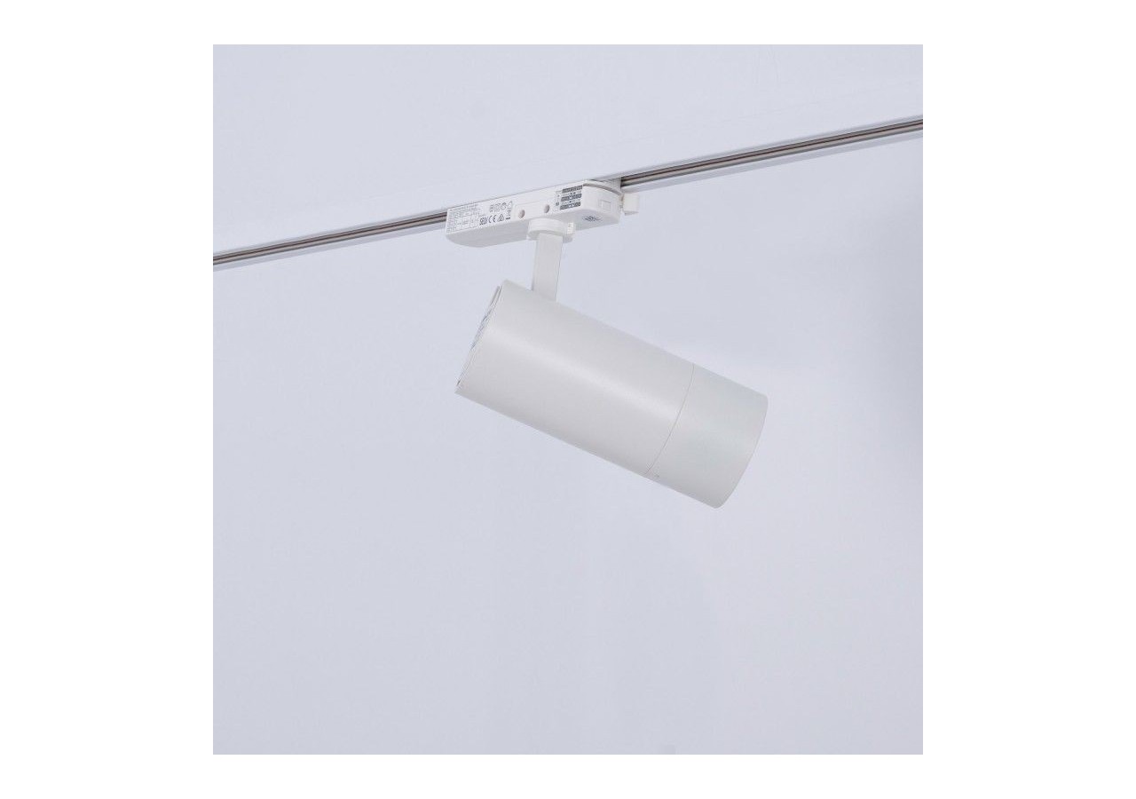 Spot LED sur rail monophasé CCT 25W-COB-Ouverture réglable 24-60 degrés - L6006-CCT-B - Barcelona LED