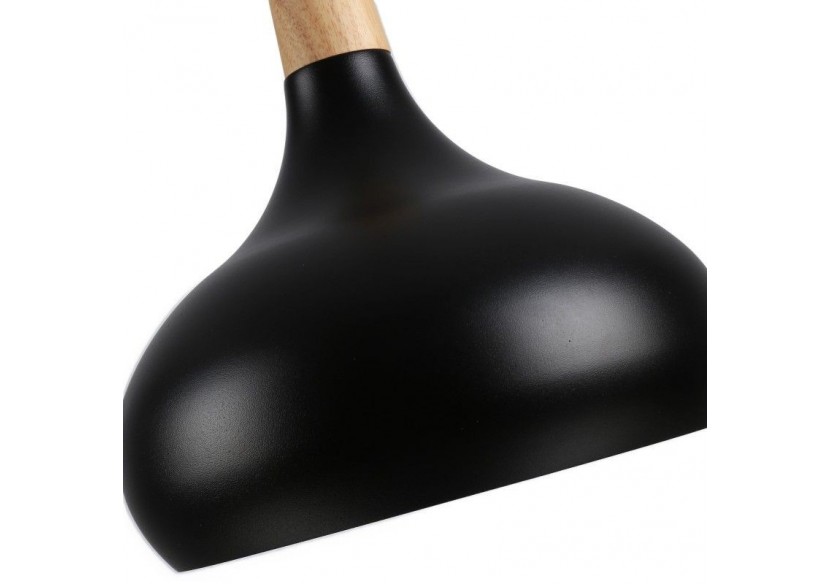 Suspension en métal et bois "Loop" - LN3020-N - Barcelona LED