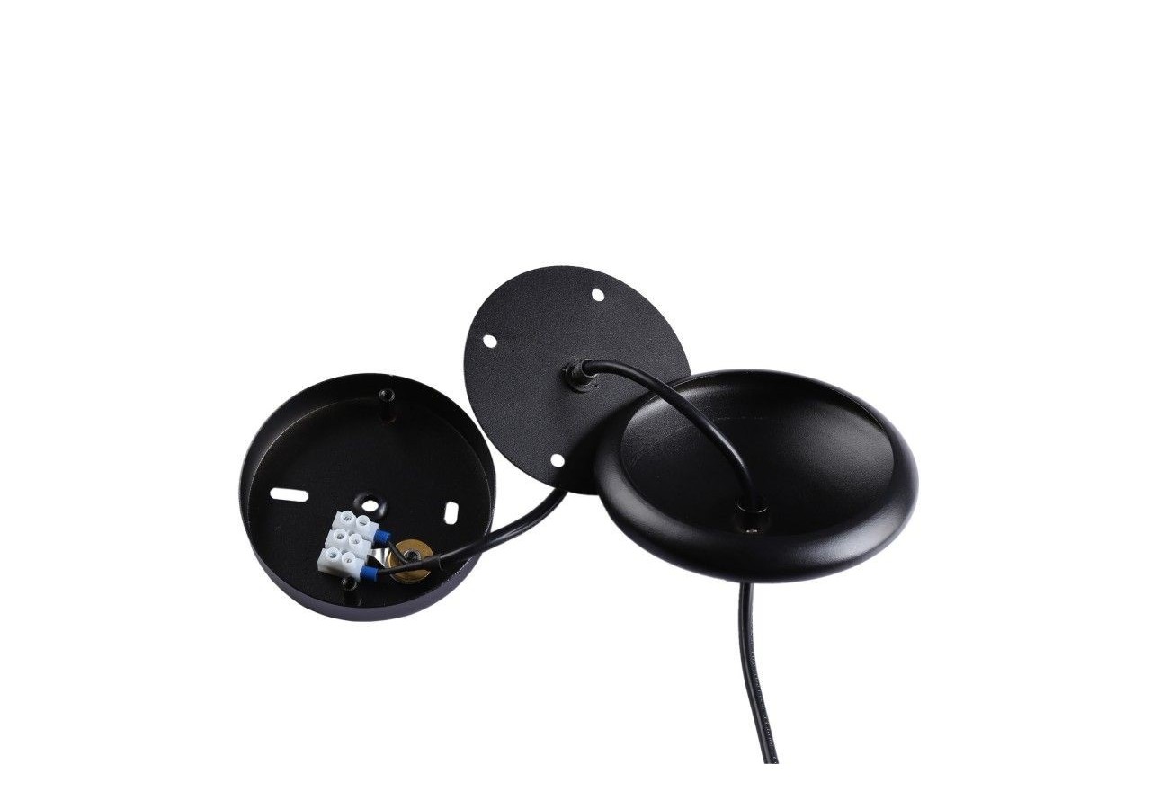 Suspension en métal et bois "Loop" - LN3020-N - Barcelona LED