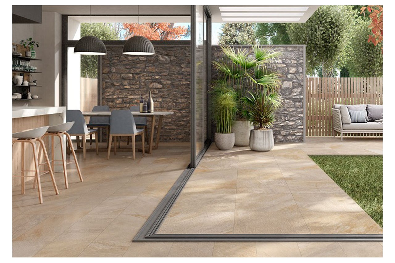 Carrelage sol intérieur et extérieur grès cérame Stonequartz - Alfalux : Confort'Mat