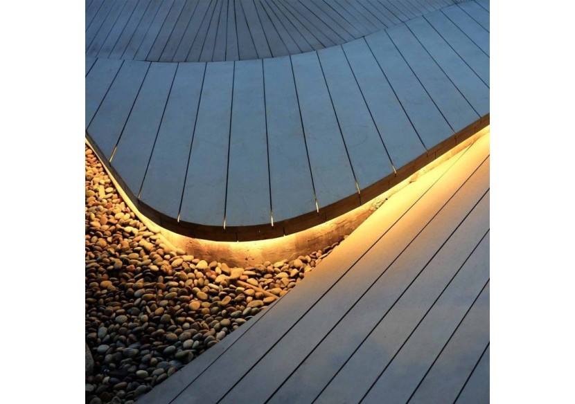 Néon LED flexible monochrome 24V DC-10x10mm-5m-Kit complet-IP67-10W/m - N1010-5M-270 - Barcelona LED