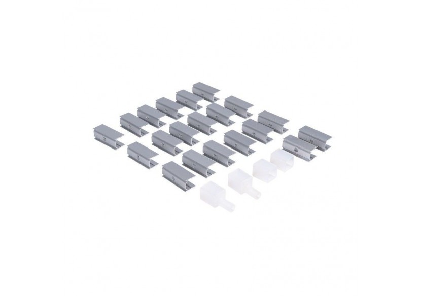 Néon LED flexible monochrome 24V DC-10x10mm-5m-Kit complet-IP67-10W/m - N1010-5M-270 - Barcelona LED