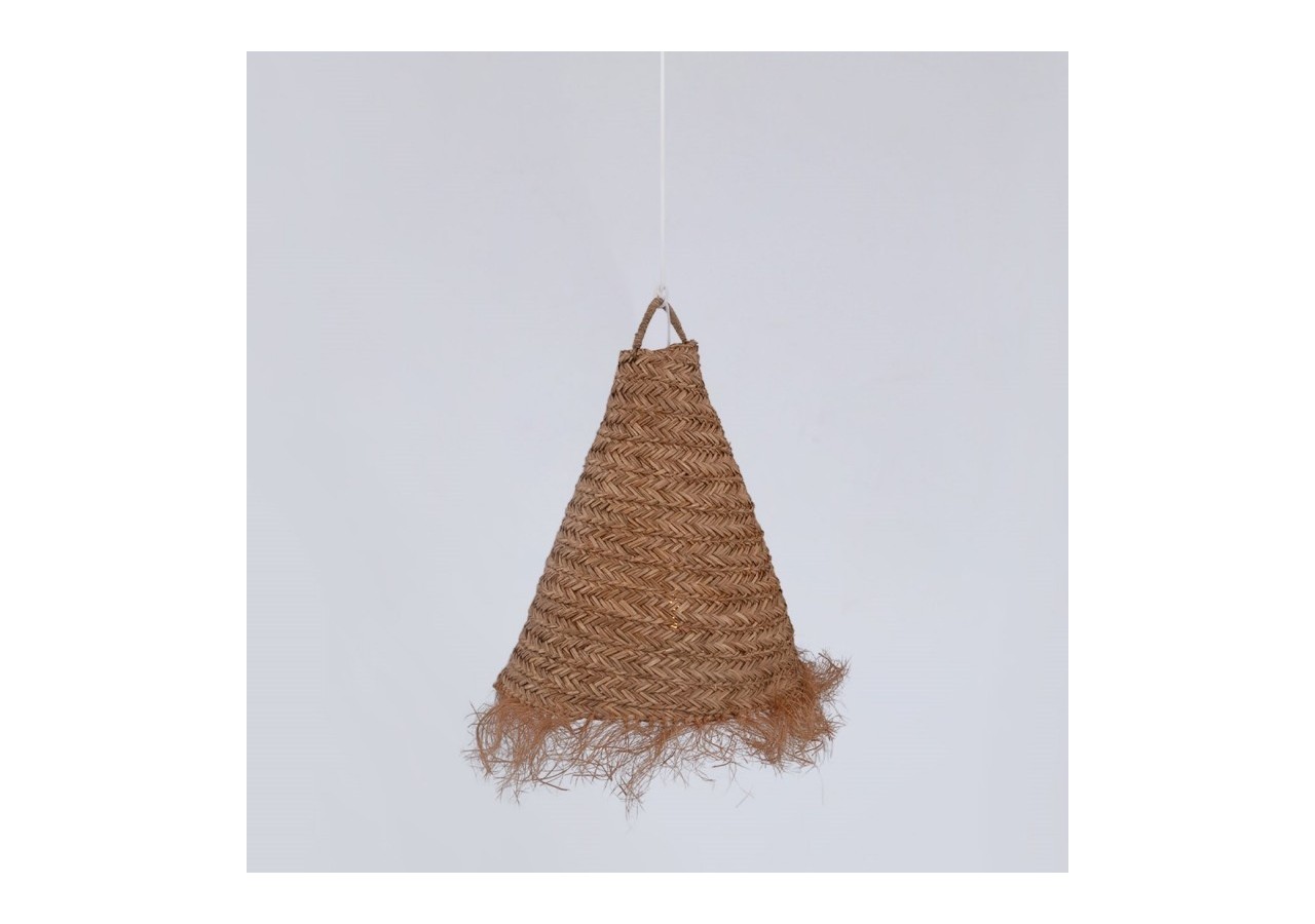 Suspension en fibre naturelle "NAM XL" - K189-B - Barcelona LED