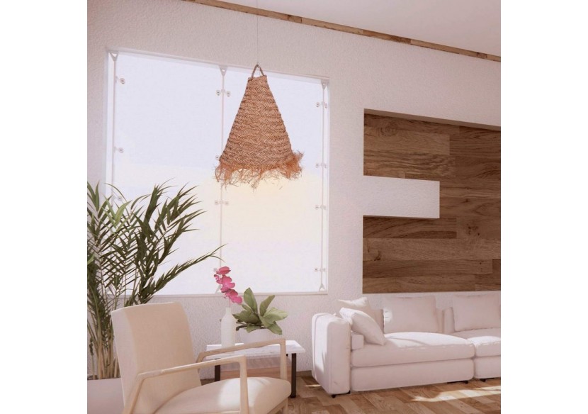 Suspension en fibre naturelle "NAM XL" - K189-B - Barcelona LED Suspension en fibre naturelle "NAM XL" - K189-B - Barcelona LED