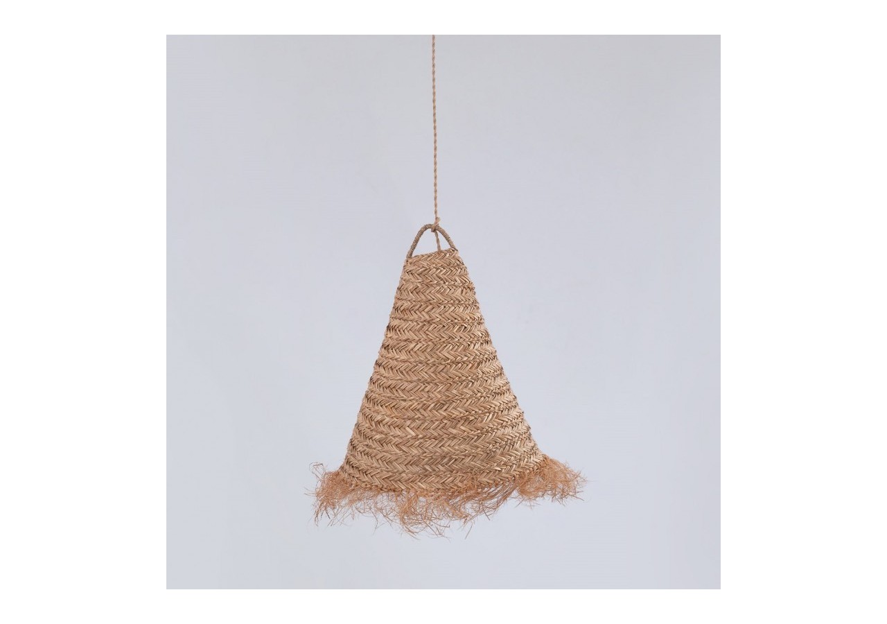 Suspension en fibre naturelle "NAM XL" - K189-CU - Barcelona LED