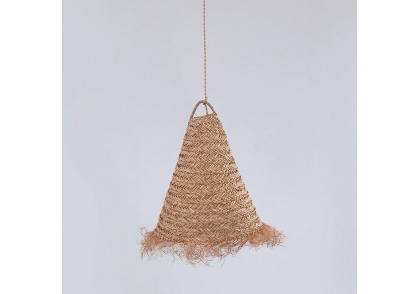 Suspension en fibre naturelle "NAM XL" - K189-CU - Barcelona LED