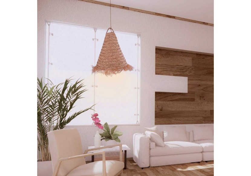 Suspension en fibre naturelle "NAM XL" - K189-CU - Barcelona LED