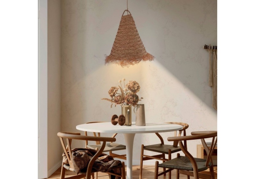 Suspension en fibre naturelle "NAM XL" - K189-CU - Barcelona LED