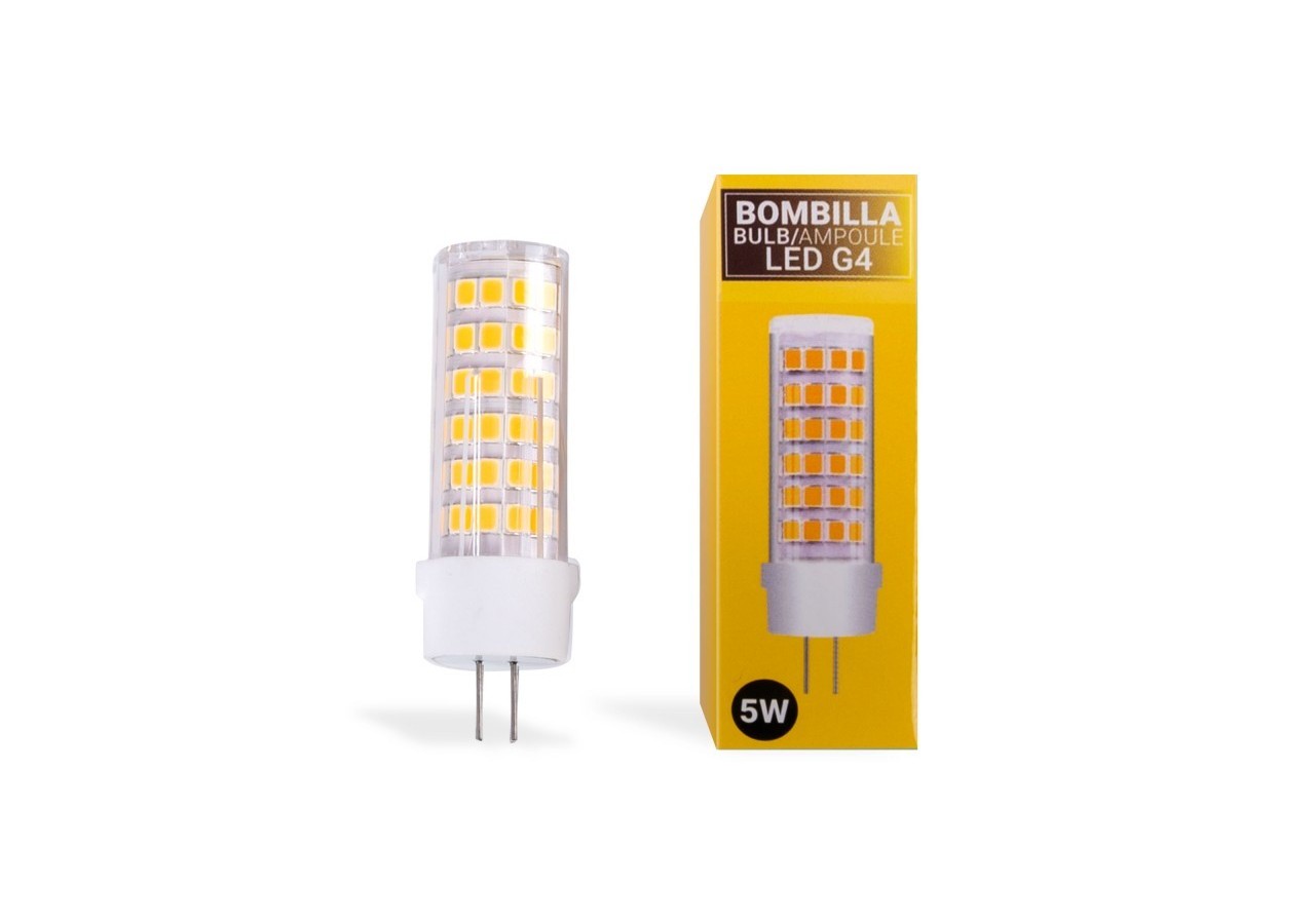 Ampoule LED G4 bi-pin 12V AC/DC-5W - BS1-G4-5W-BC - Barcelona LED
