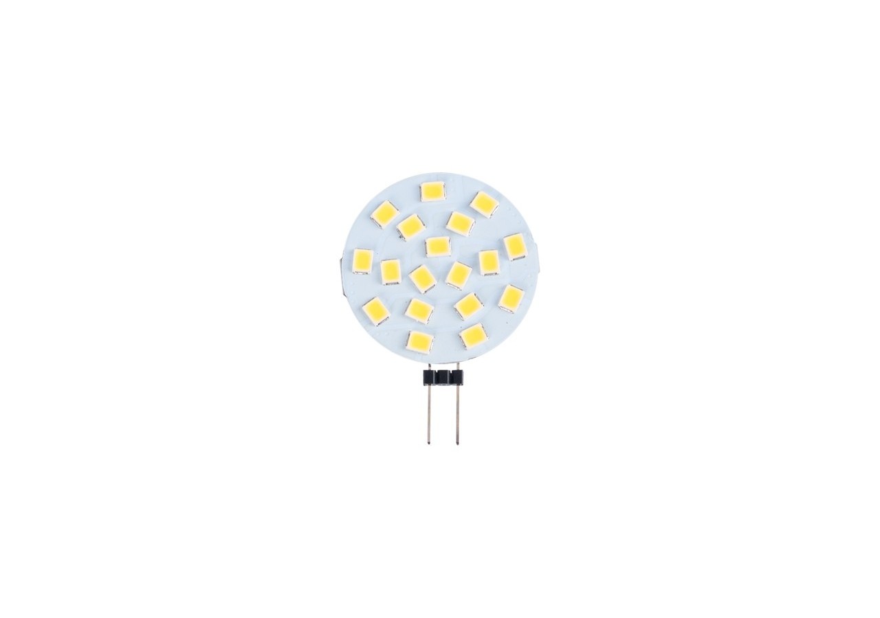 Ampoule LED G4 2,5W bi-pin plate 12V AC/DC - BS1-G4SL-2,5W-BN - Barcelona LED