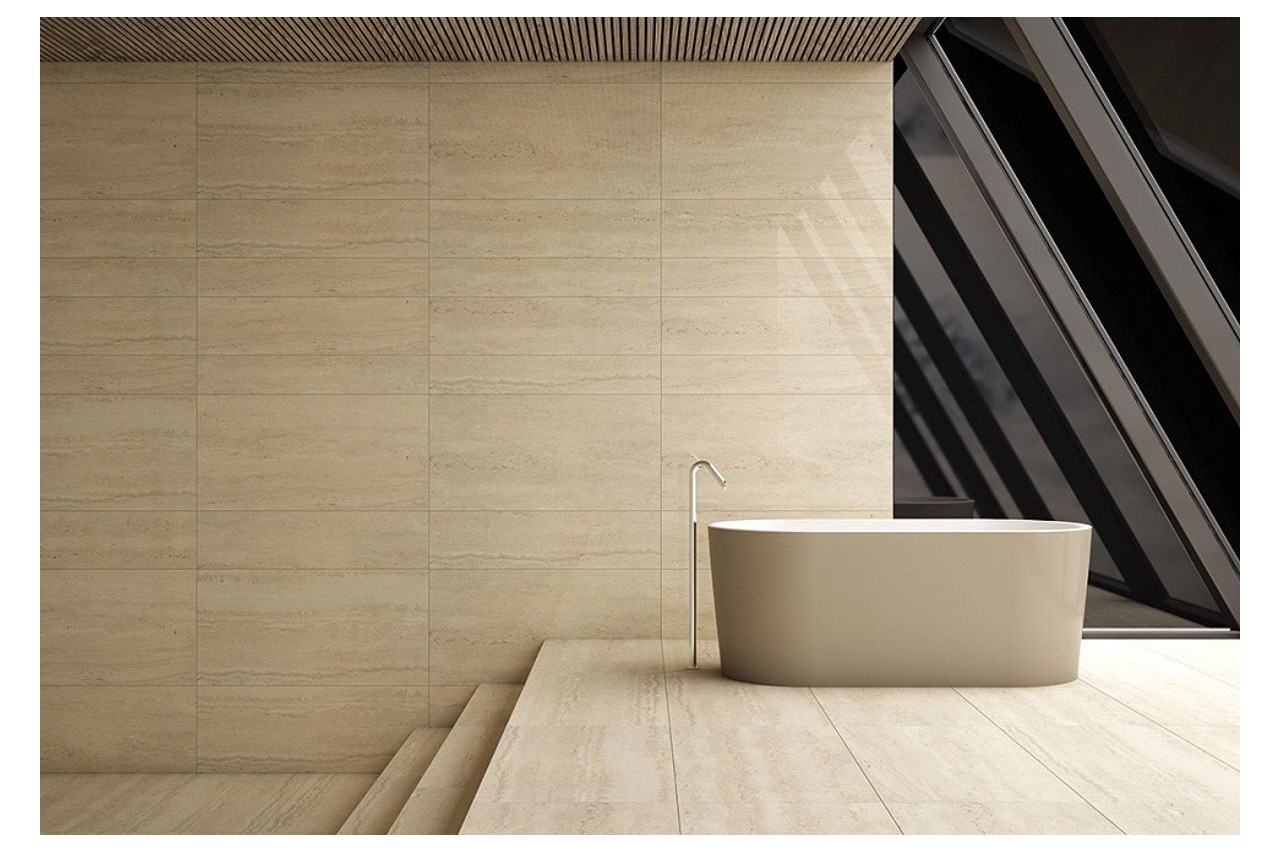 Carrelage sol et mur intérieur grès cérame Palatina - Alfalux : Confort'Mat