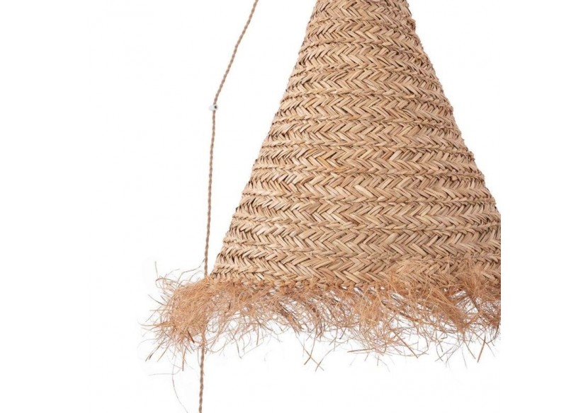 Suspension en fibre naturelle "NAM XL" avec interrupteur et prise - K189-C-CU - Barcelona LED Suspension en fibre naturelle "NAM XL" avec interrupteur et prise - K189-C-CU - Barcelona LED