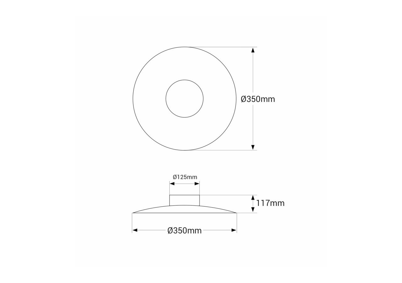 Applique murale LED design "Larson"-8W - L5080-8W-NB - Barcelona LED