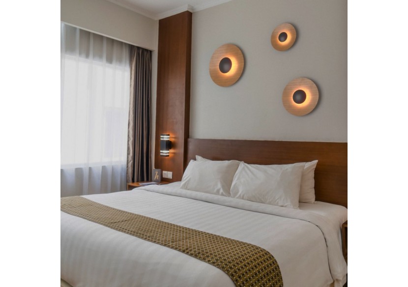Applique murale LED design "Larson"-12W - L5080-12W-NM - Barcelona LED Applique murale LED design "Larson"-12W - L5080-12W-NM - Barcelona LED