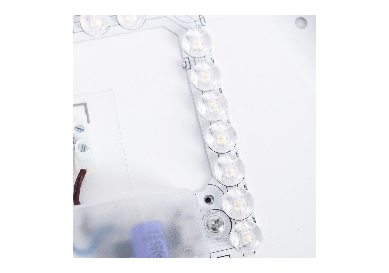 Plafonnier LED en saillie 26cm-18W-1800lm-IP20 - B1765-18W-BN - Barcelona LED