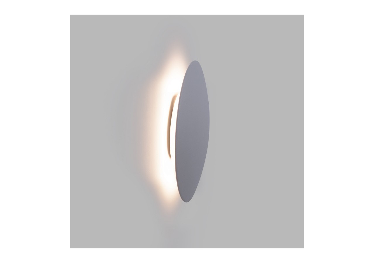 Applique murale LED ronde "Eclipsis" 12W-3000K-IRC90-Driver KeGu-IP20 - LN1587-12W-B - Barcelona LED