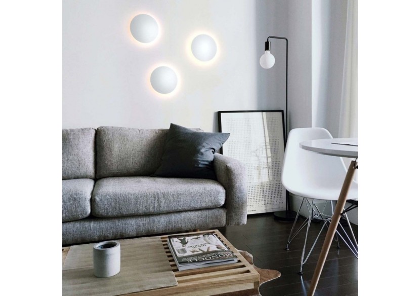 Applique murale LED ronde "Eclipsis" 18W-3000K-IRCI90-Driver KeGu-IP20 - LN1587-18W-B - Barcelona LED Applique murale LED ronde "Eclipsis" 18W-3000K-IRCI90-Driver KeGu-IP20 - LN1587-18W-B - Barcelona LED