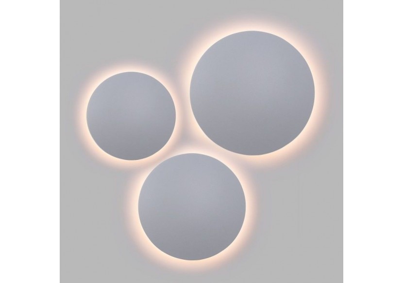 Applique murale LED ronde "Eclipsis" 18W-3000K-IRCI90-Driver KeGu-IP20 - LN1587-18W-B - Barcelona LED Applique murale LED ronde "Eclipsis" 18W-3000K-IRCI90-Driver KeGu-IP20 - LN1587-18W-B - Barcelona LED
