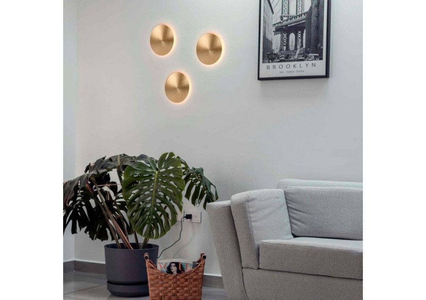 Applique murale LED ronde "Eclipsis" 18W-3000K-IRCI90-Driver KeGu-IP20 - LN1587-18W-D - Barcelona LED Applique murale LED ronde "Eclipsis" 18W-3000K-IRCI90-Driver KeGu-IP20 - LN1587-18W-D - Barcelona LED