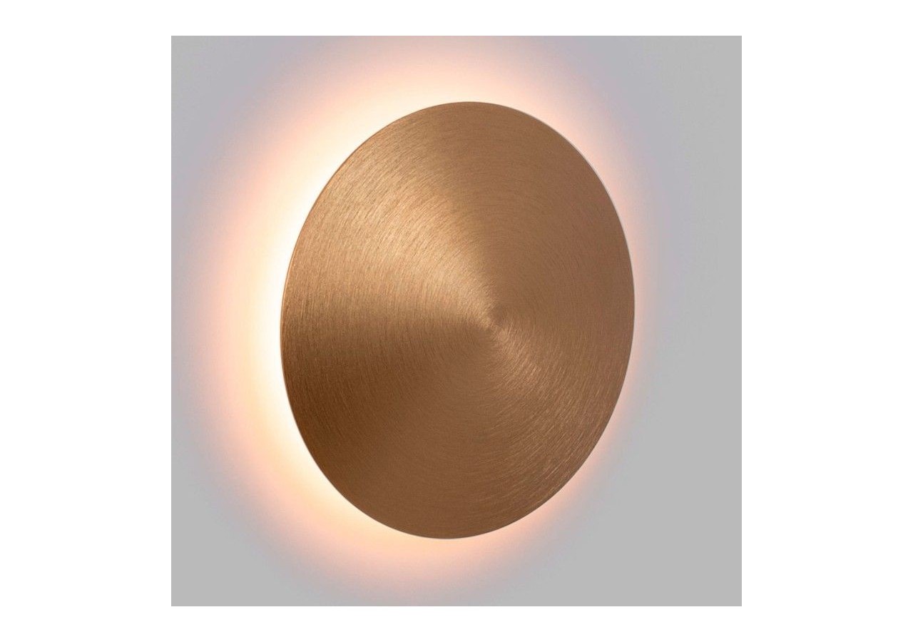 Applique murale LED ronde "Eclipsis" 18W-3000K-IRCI90-Driver KeGu-IP20 - LN1587-18W-D - Barcelona LED