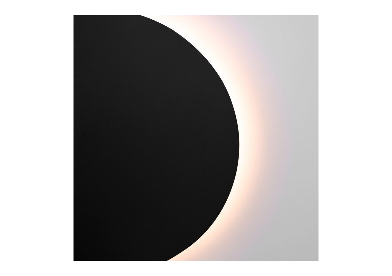 Applique murale LED ronde "Eclipsis" 6W-3000K-IRC90-Driver KeGu-IP20 - LN1587-6W-N - Barcelona LED