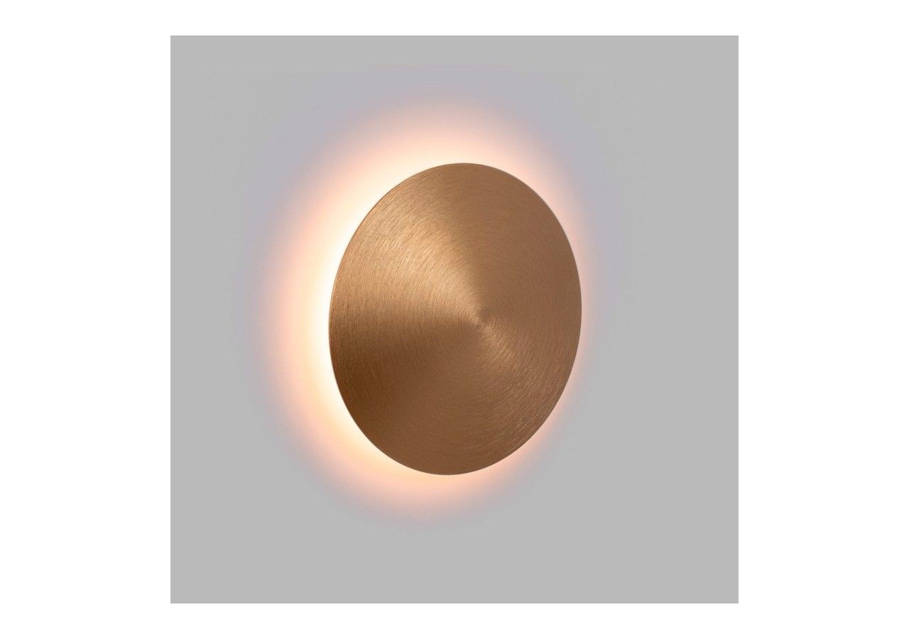 Applique murale LED ronde "Eclipsis" 6W-3000K-IRC90-Driver KeGu-IP20 - LN1587-6W-D - Barcelona LED