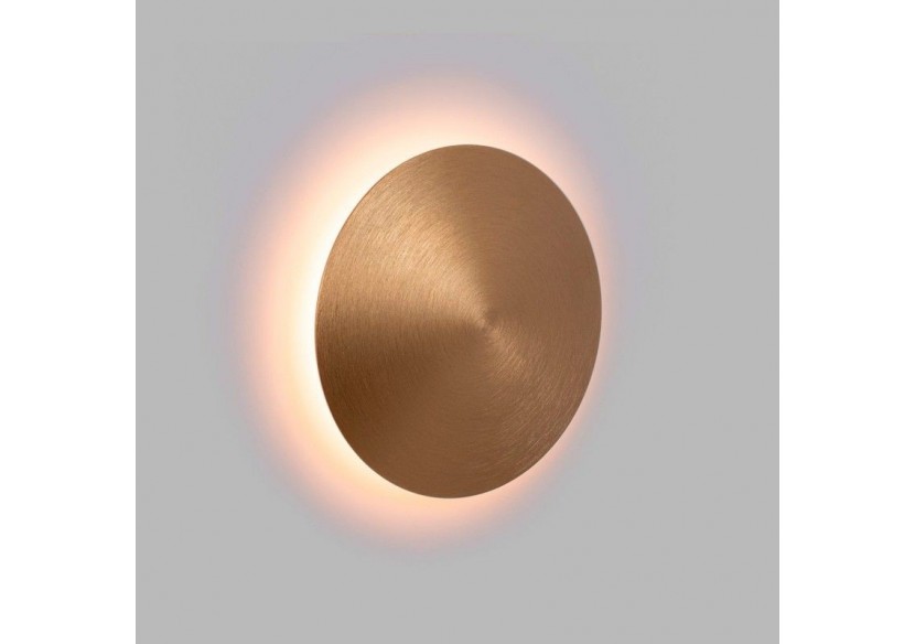 Applique murale LED ronde "Eclipsis" 6W-3000K-IRC90-Driver KeGu-IP20 - LN1587-6W-D - Barcelona LED