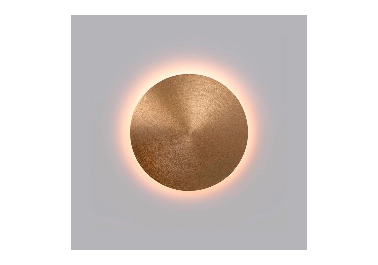 Applique murale LED ronde "Eclipsis" 6W-3000K-IRC90-Driver KeGu-IP20 - LN1587-6W-D - Barcelona LED