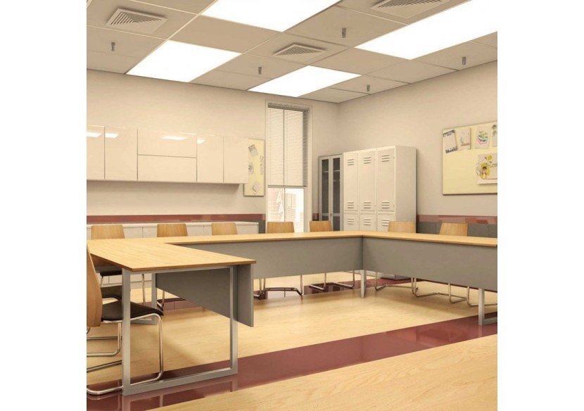 Panneau LED encastrable 120x60 rétro-éclairé-5600lm-Driver Philips-50W-UGR22-IP40 - B5234-BACKLIGHT-BC - Barcelona LED