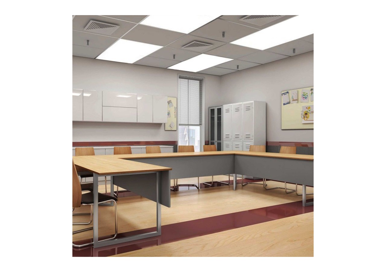 Panneau LED encastrable 120x60 rétro-éclairé-5600lm-Driver Philips-50W-UGR22-IP40 - B5234-BACKLIGHT-BN - Barcelona LED