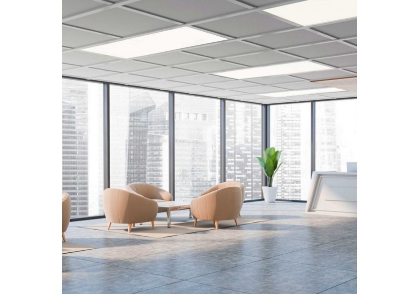 Panneau LED encastrable 120x60 rétro-éclairé-5600lm-Driver Philips-50W-UGR22-IP40 - B5234-BACKLIGHT-BN - Barcelona LED