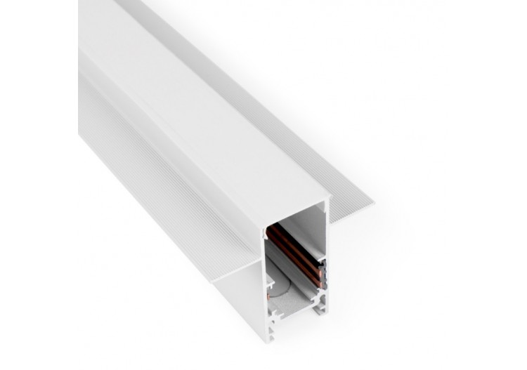 Rail magnétique encastré 20mm 48V 2 mètres - CME-200-B - Barcelona LED