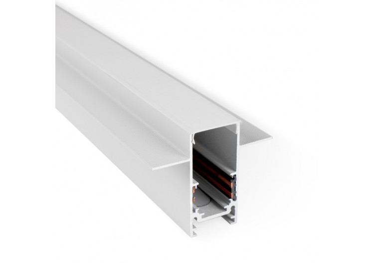 Rail magnétique encastré 20mm 48V 2 mètres - CME-200-B - Barcelona LED 2