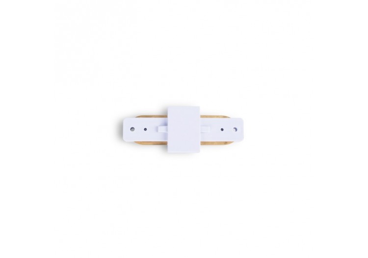 Jonction droite pour rail monophasé en PVC (Réf. BTMP) - BTMP-GB02-B - Barcelona LED