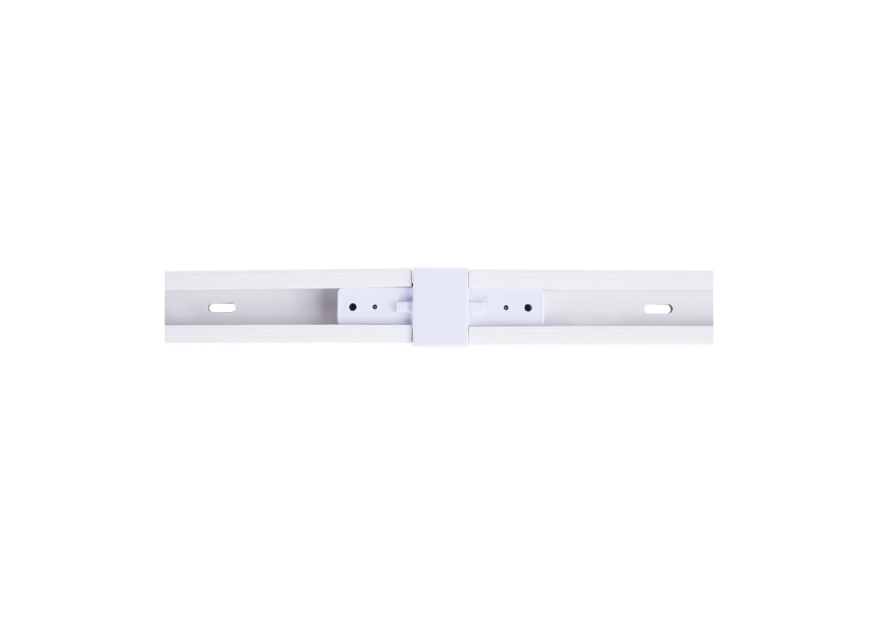 Jonction droite pour rail monophasé en PVC (Réf. BTMP) - BTMP-GB02-B - Barcelona LED