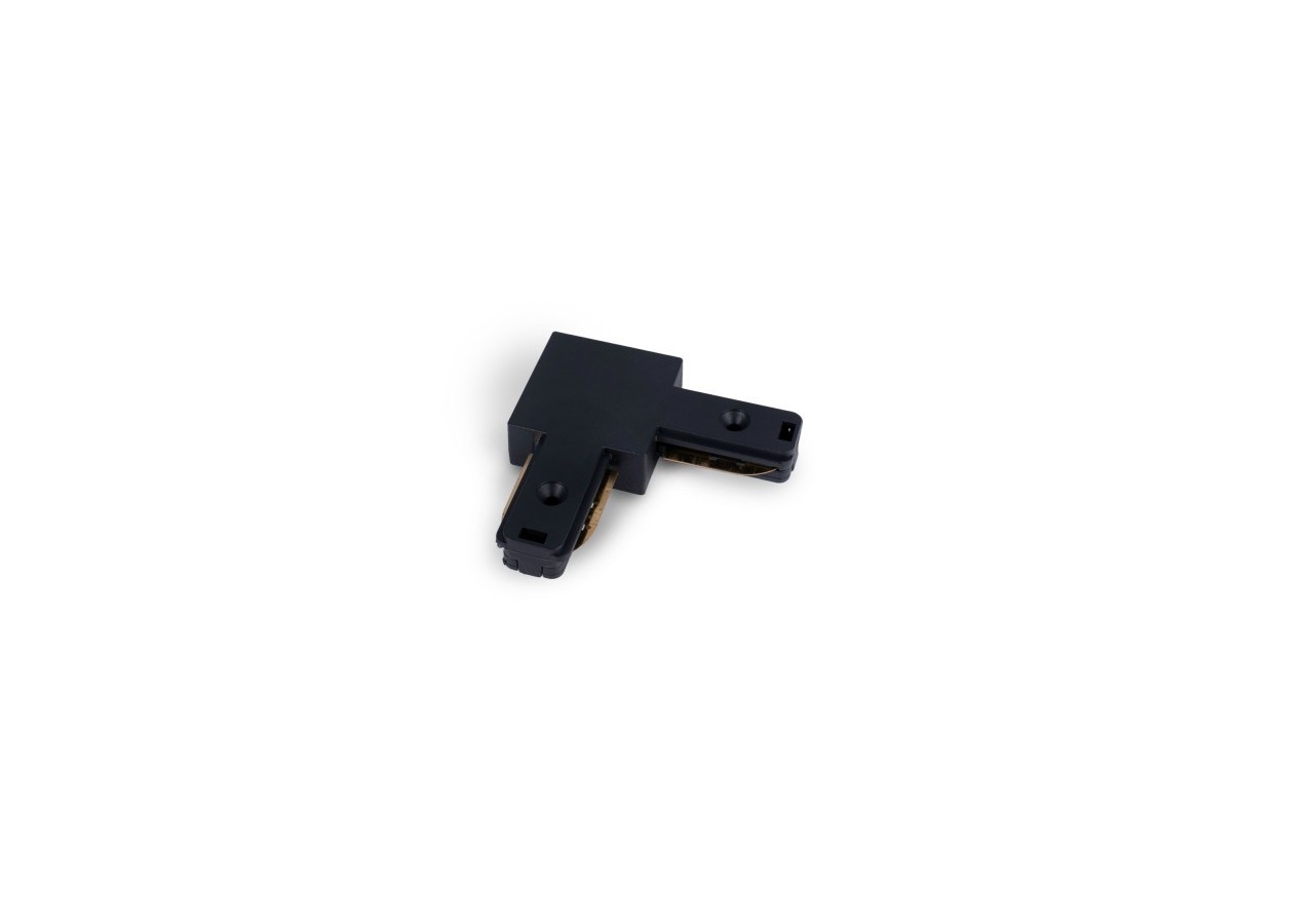 Jonction en angle 90 degrés pour rail monophasé en PVC (Réf. BTMP) - BTMP-GB03-N - Barcelona LED