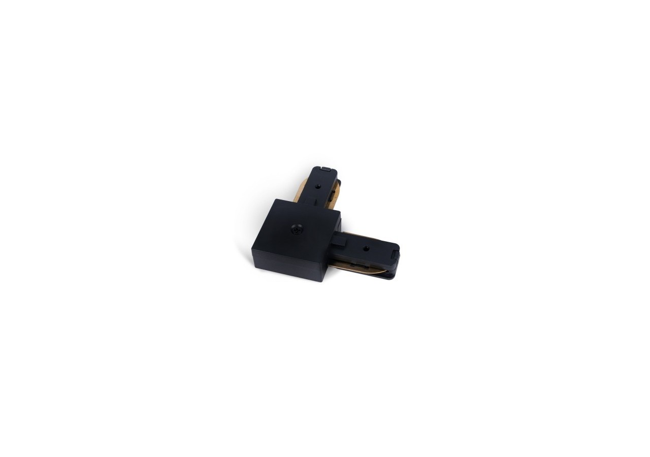 Jonction en angle 90 degrés pour rail monophasé en PVC (Réf. BTMP) - BTMP-GB03-N - Barcelona LED