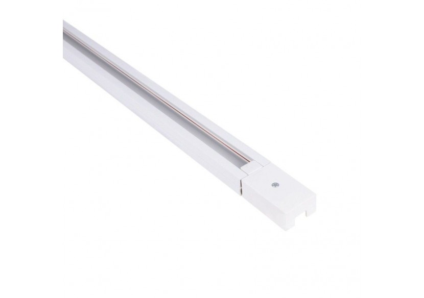 Rail monophasé en PVC pour spots LED-En saillie-2m - BTMP-200-B - Barcelona LED