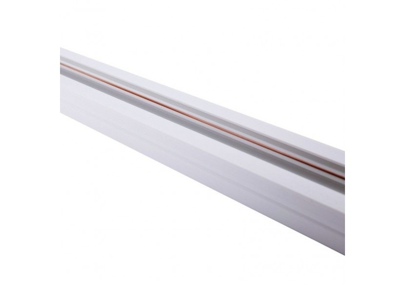 Rail monophasé en PVC pour spots LED-En saillie-2m - BTMP-200-B - Barcelona LED