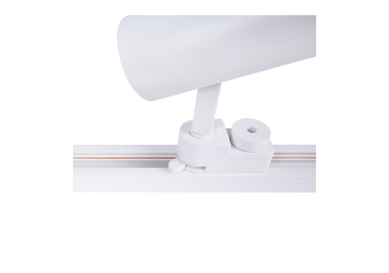 Rail monophasé en PVC pour spots LED-En saillie-2m - BTMP-200-B - Barcelona LED