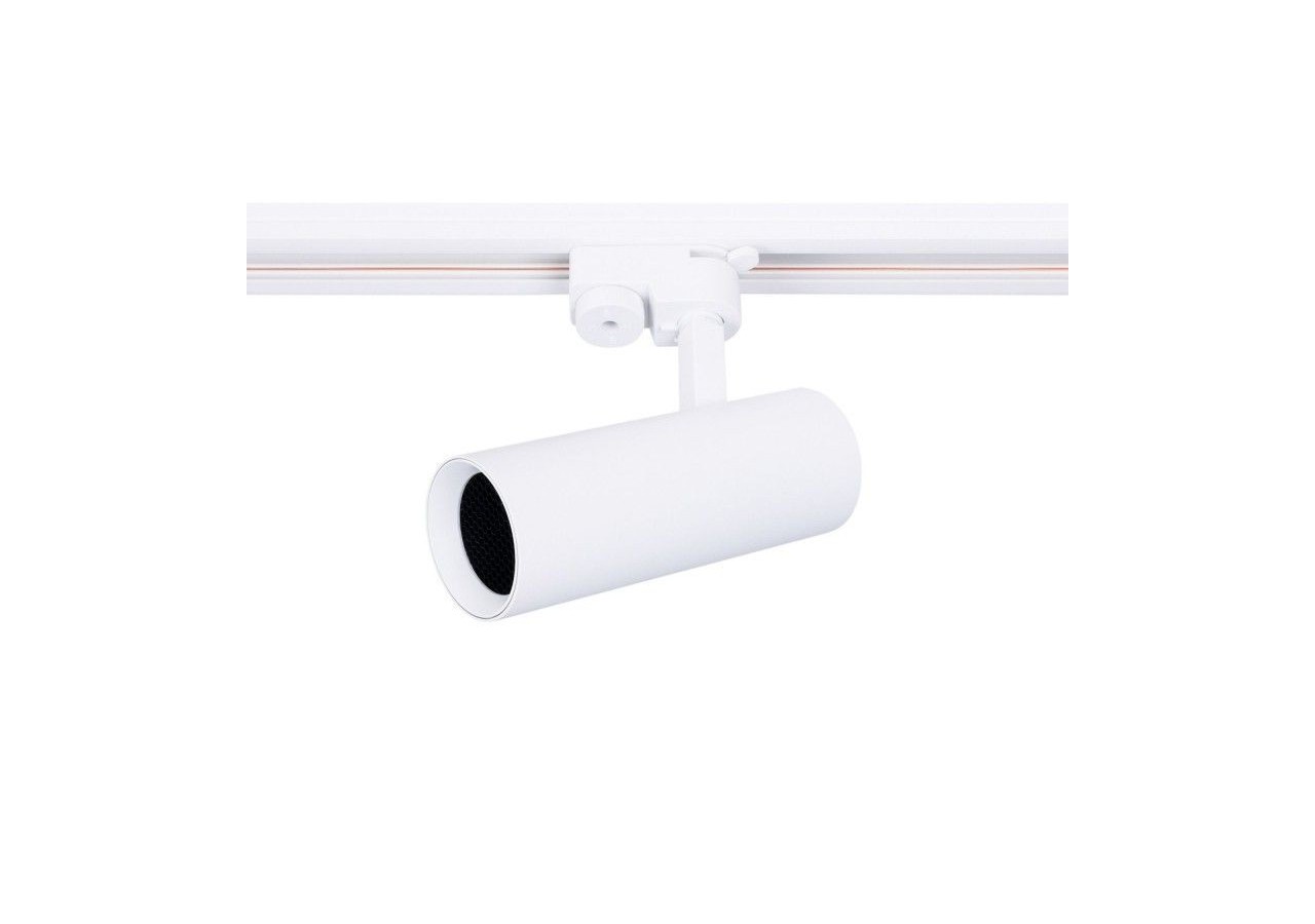 Rail monophasé en PVC pour spots LED-En saillie-2m - BTMP-200-B - Barcelona LED