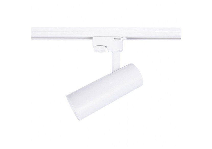 Rail monophasé en PVC pour spots LED-En saillie-2m - BTMP-200-B - Barcelona LED