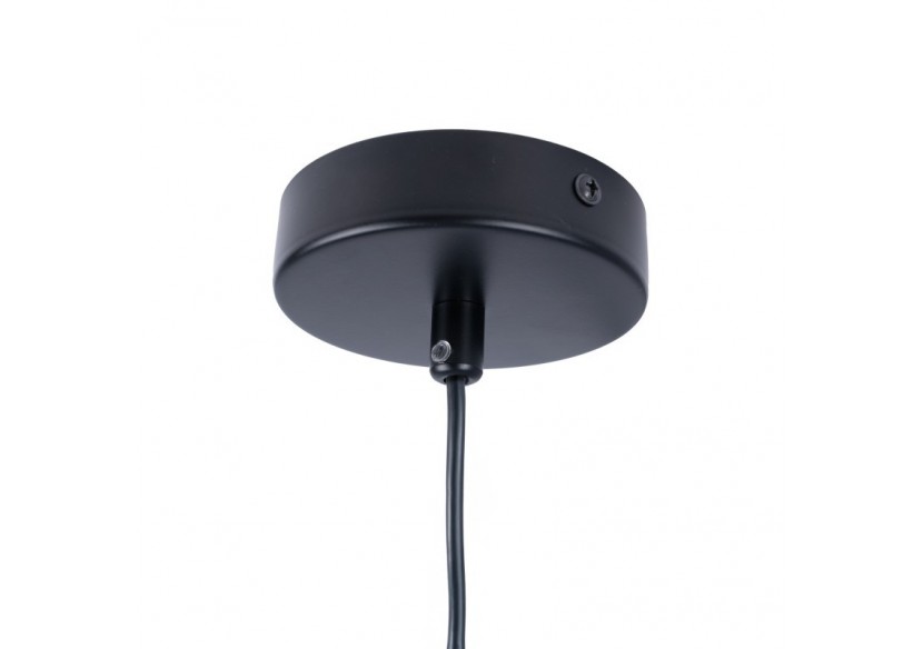 Suspension acoustique verticale "DRAC"-4 globes lumineux et 6 globes absorbants - B206-V-GB - Barcelona LED