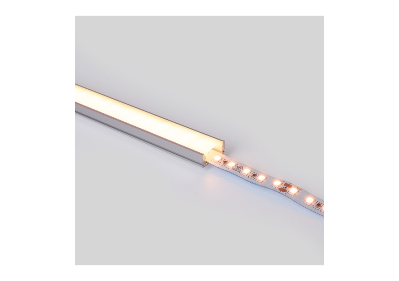 Profilé de surface en aluminium avec diffuseur-Kit complet-17x8mm-Ruban LED jusqu'à 12 mm-2m - BXT-164-P - Barcelona LED