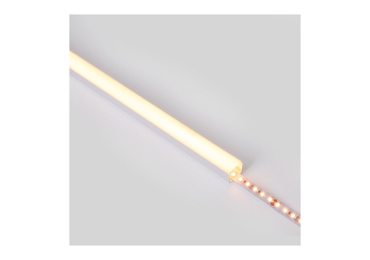 Profilé de surface en aluminium avec diffuseur-Kit complet-18 x13mm-Ruban LED jusqu'à 15 mm-2m - BXT-340-B - Barcelona LED