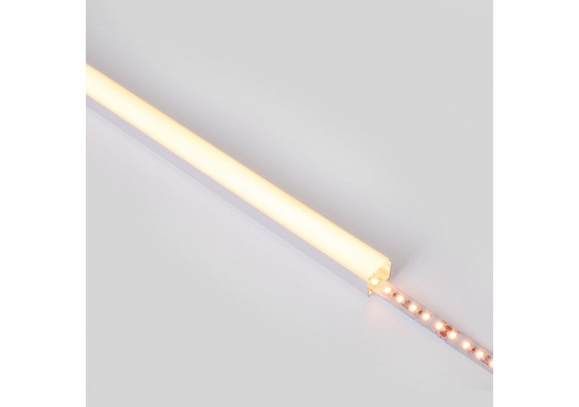 Profilé de surface en aluminium avec diffuseur-Kit complet-18 x13mm-Ruban LED jusqu'à 15 mm-2m - BXT-340-B - Barcelona LED