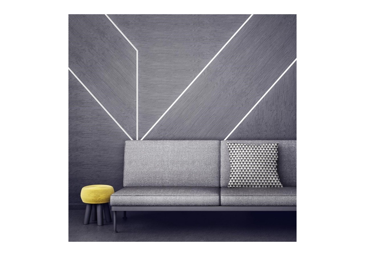 Profilé encastré en aluminium-Kit complet-25 x 14,5mm-Ruban LED jusqu'à 12 mm-2m - BXT-394-N - Barcelona LED